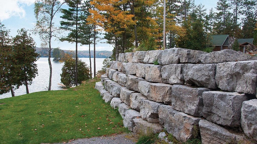 Boulder Retaining Walls