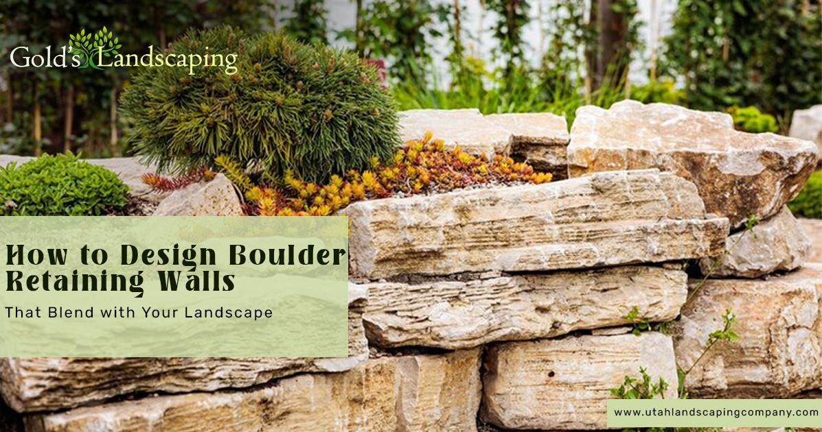 How to Design Boulder Retaining Walls That Blend with Your Landscape