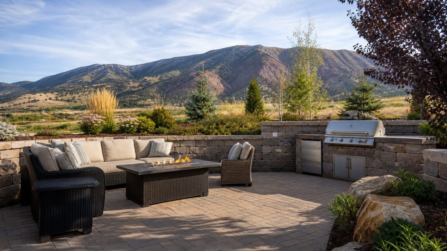 Hardscape Patio Installation in Utah