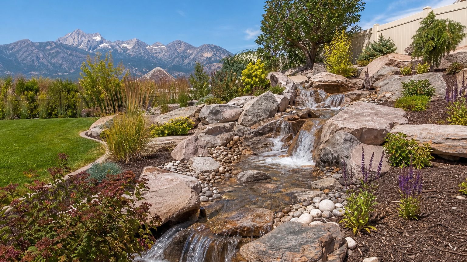 Water Feature Installation in Utah